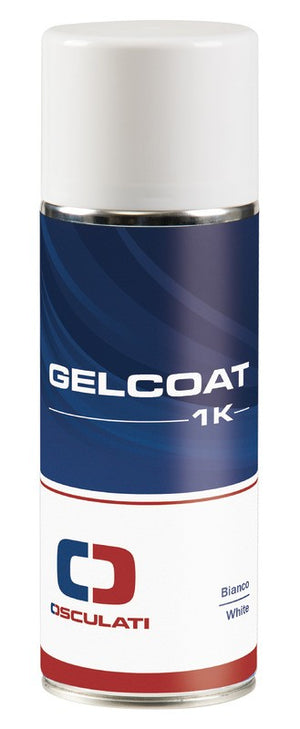 Gelcoat spray bianco 400 ml RAL 9003 OSCULATI