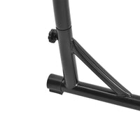 Supporto per Sedia Amaca 205x110x110 cm Metallo Nero casa.pro