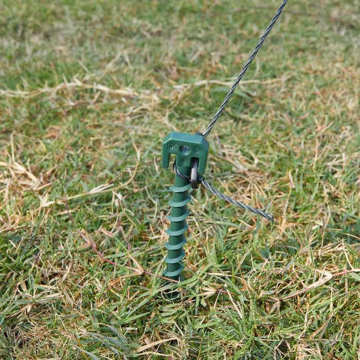 Serra da Giardino Hunze per Coltivazione Piante Copertura Semitrasparente Verde Alto 200 cm [en.casa]