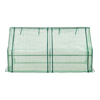 Mini Serra 'Nissewaard' da Balcone/Terrazza (LxPxA) 180 x 90 x 90 cm Copertura Reticolata Verde - Forma di Casetta