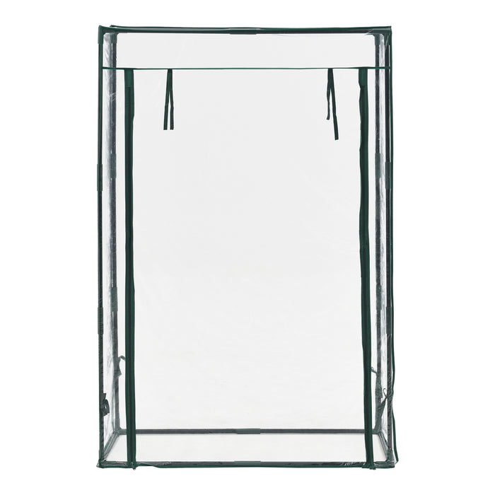 Serra da Giardino Terzigno per Coltivazione Piante Copertura in PVC Trasparente 150x100x50 cm [en.casa]