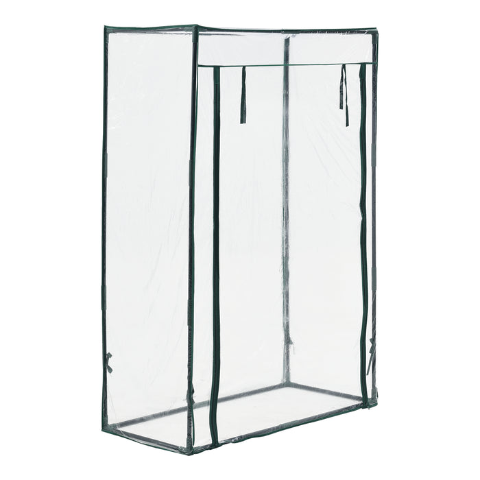 Serra da Giardino Terzigno per Coltivazione Piante Copertura in PVC Trasparente 150x100x50 cm [en.casa]