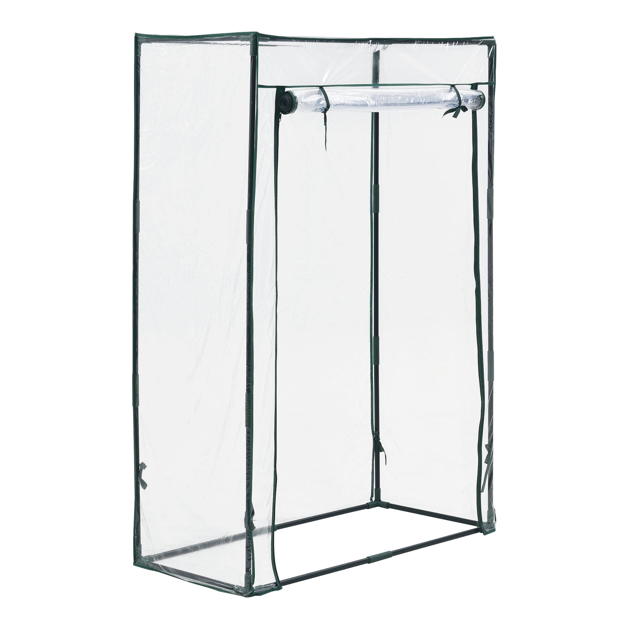 Serra da Giardino Terzigno per Coltivazione Piante Copertura in PVC Trasparente 150x100x50 cm [en.casa]