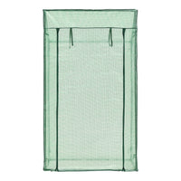 Serra da Giardino/Balcone 'Marzano' (LxPxA): 100 x 60 x 143-174 cm Telo di Copertura Verde Reticolato [en.casa]