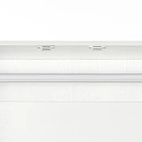 Armadio Guardaroba in Truciolato Bianco con Appendiabiti e 2 Cassetti Scorrevoli per Camere da Letto, 100x60x200 cm