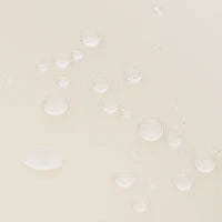 Set 4 Pzi Divano Circolare da Giardino, Mobili Componibili Rattan Nero, Tettuccio e Cuscini Beige 180x175x147cm