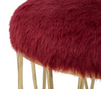 Sgabello Amelie Bordeaux Ø Cm 40.5X46.5