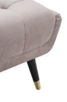 Panca Infinity Grigia cm 141X41X43