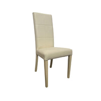 Sedia imbottita Giada standard colore beige