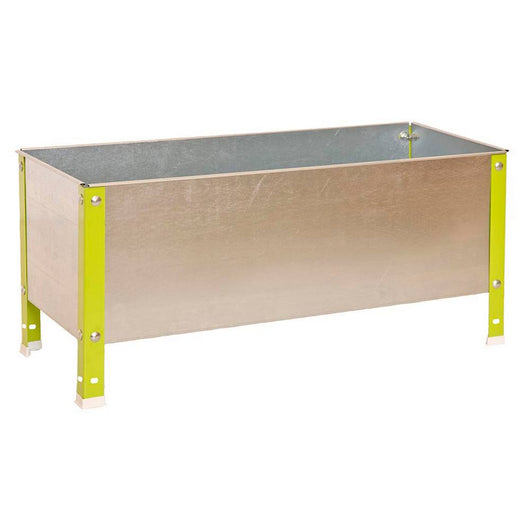 Giardino urbano in metallo Simon Rack con viti colore verde/galvanizzato 410x1200x400 mm Made in Spain