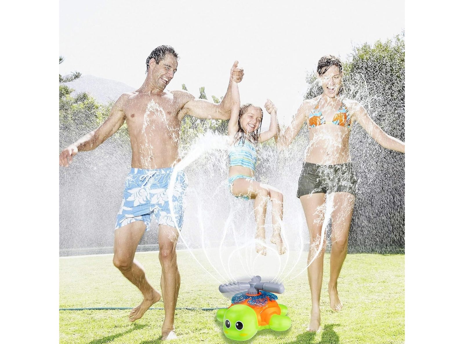 Giocattoli d'Acqua a forma di Tartaruga per Bambini Parco Prato Giardino Giocattoli Sprinkler Tartaruga Creativi Spruzzatore Giocattolo Piscina Estiva
