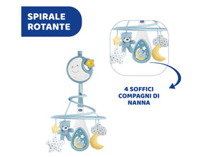 Giorstina 3 in 1 Next2Dreams CHICCO Carillon Removibile Adatta a Lettini in Legno