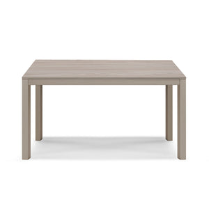 Tavolo da pranzo allungabile Olmo 110x70 modello GIOTTO MADE IN ITALY con allunga laterale 40 cm per sala da pranzo, cucina e soggiorno, design moderno