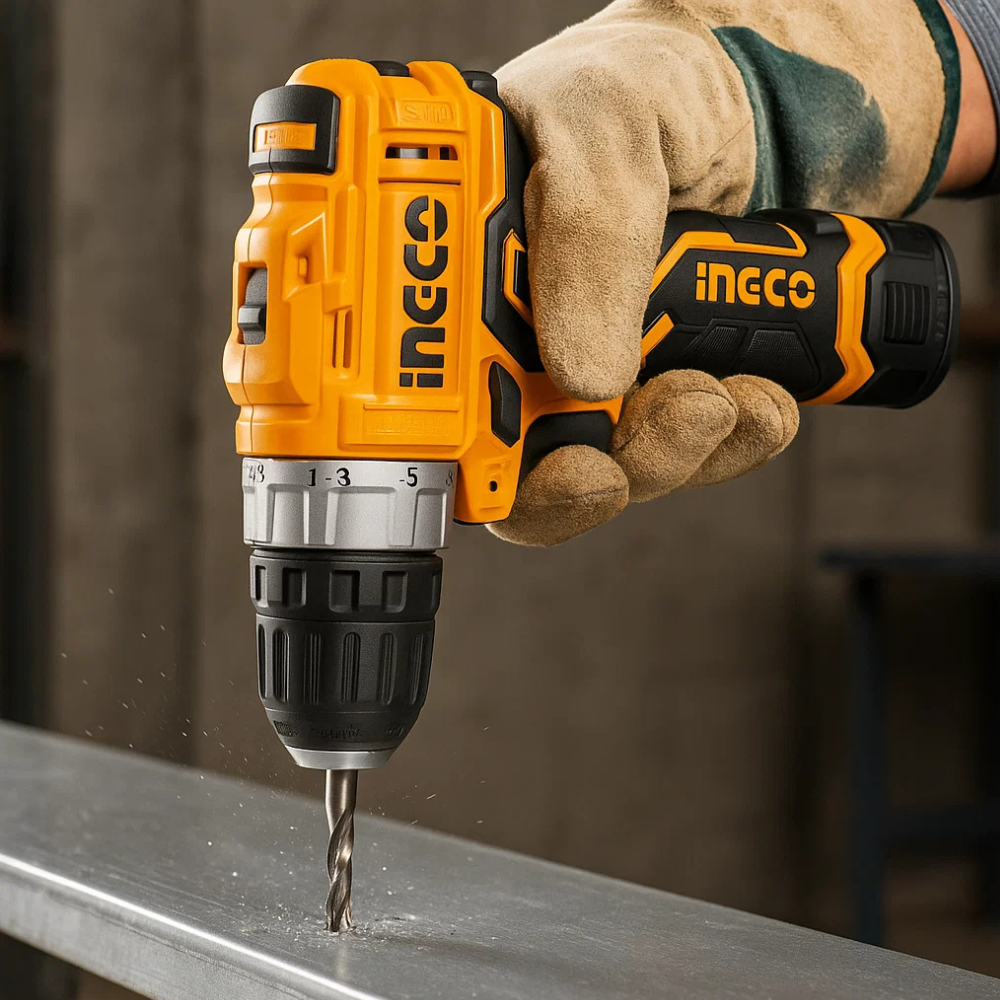 Trapano avvitatore a batteria 12v incluse 2 batterie valigetta indicatore led