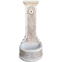 Fontana calcestruzzo cemento senza rubinetto 47x43xh.113cm modello rossella