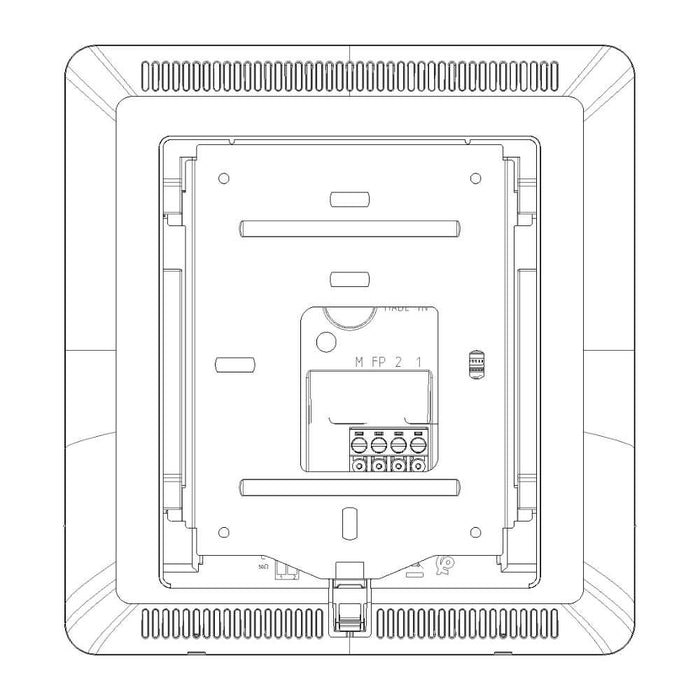Videocitofono vimar 7558 vivavoce tab free due fili plus display colori lcd 4,3