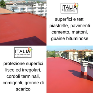 Supergum guaina elastomerica sigillante per muri e terrazze *** formato 20 kg, colore- bianco, confezione 1