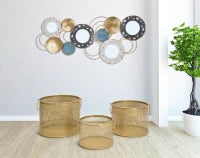 Porta Vasi Cage Tris Cm Ø 40X34-35X28-30X22