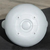 Kettlebell 8kg in PU e Sabbia con Base Piatta e Impugnatura per Stacchi, Squat e Sollevamenti, 18x10x20 cm, Rosa