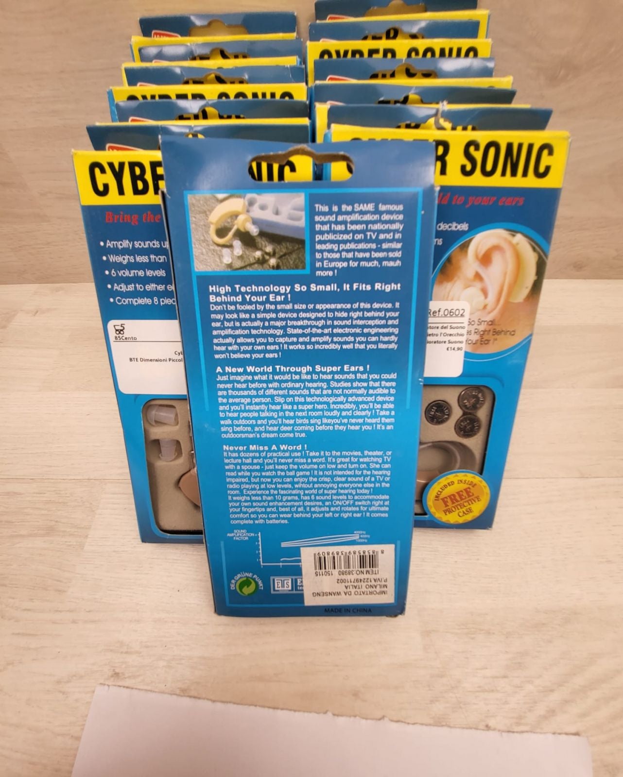 Grande Lotto Stock materiale elettrico elettronico per non udenti dismesso nuovo usato misto da rivendere 220870