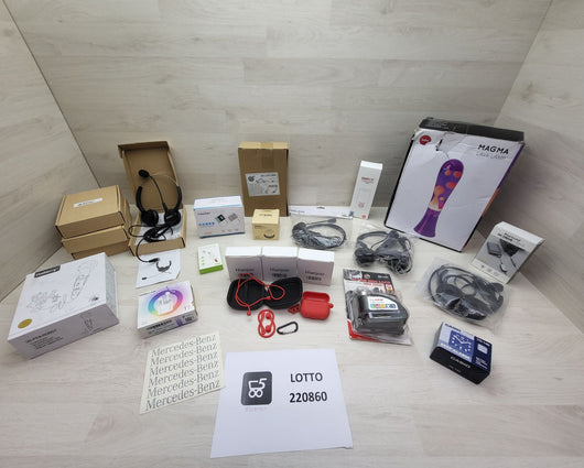 Grande Lotto Stock materiale elettronico dismesso nuovo usato misto da rivendere 220860