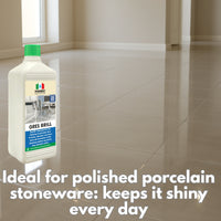 Detergente per gres porcellanato GRES BRILL   1LT + Tampone in Melamina