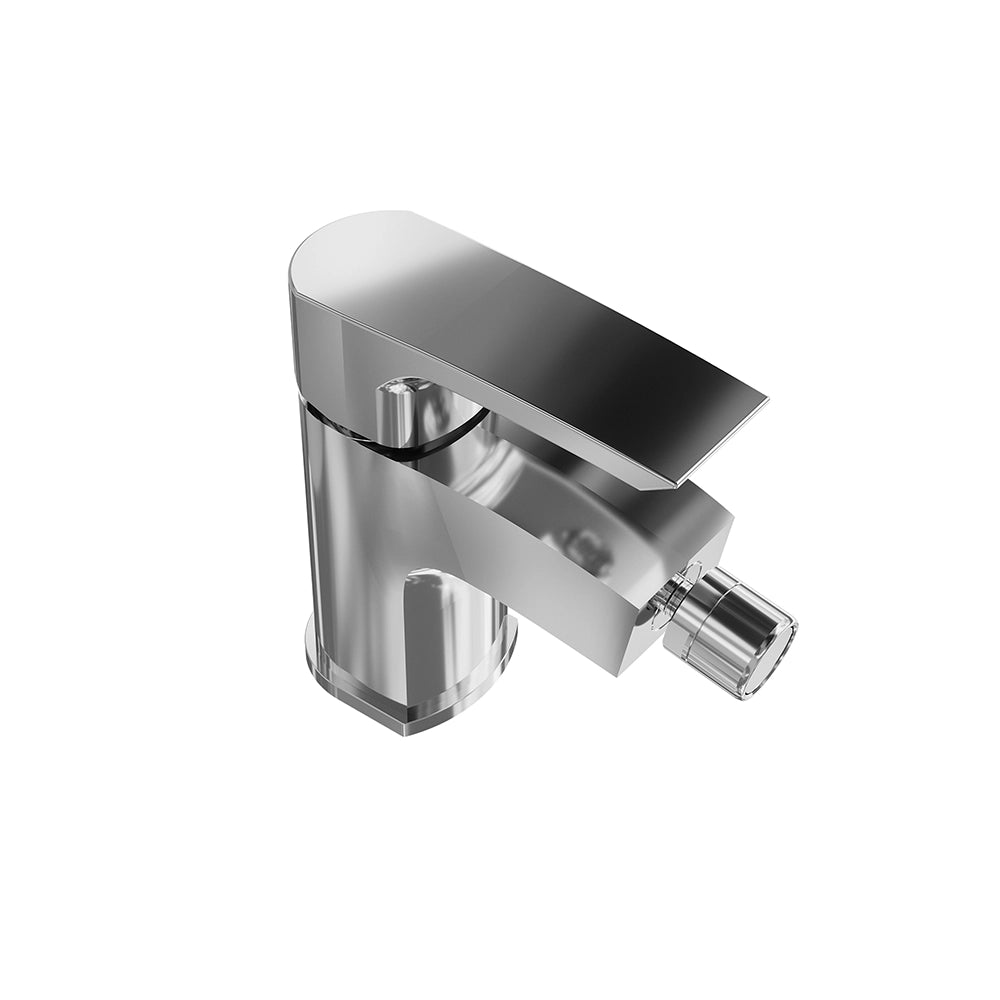 Set miscelatore lavabo e bidet senza scarico cromato | Greta