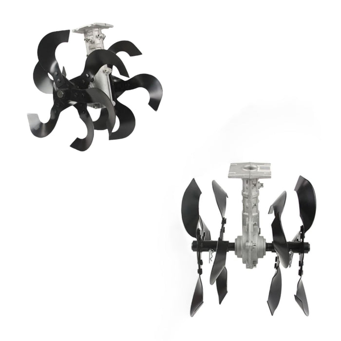 Gruppo zappette per decespugliatori ingranaggio Zappe 9 Denti Tubo Ø26 mm 280820