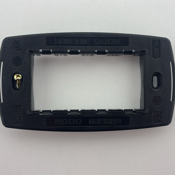 Master modo-mix supporto modulare con viti di inserimento posteriori nero *** numero posti 4 posti, confezione 1