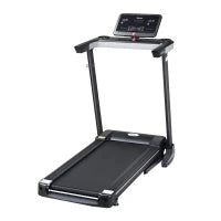 Tapis Roulant Elettrico Pieghevole 1-12km/h, Tapis Roulant Salvaspazio con 12 Programmi Preimpostati, Display LCD e Supporto per Tablet, per Camminata e Corsa, Compatto per Casa e Ufficio, Nero