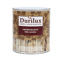 Fondo funghicida alchidico per legno interno ed esterno *** formato 0,750 lt, colore- larice, confezione 1