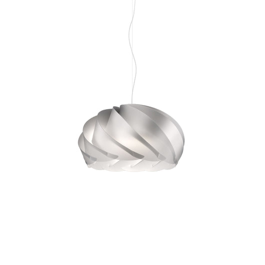 Sospensione Moderna Half Globe Polilux ® Argento Metallo Cromo 1 Luce E27 D42Cm