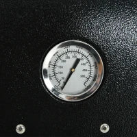 Forno per Pizza Pieghevole e Portatile con Pala e Pietra, in Acciaio e Legno, 81x40x72 cm, Nero