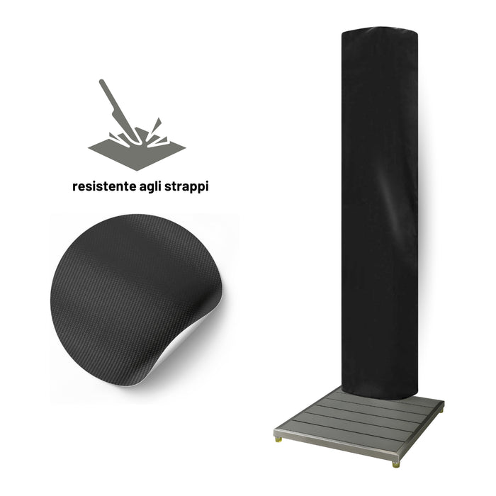 Custodia protettiva doccia esterna impermeabile antivento rivestimento anti uv *** modello cedro, confezione 1