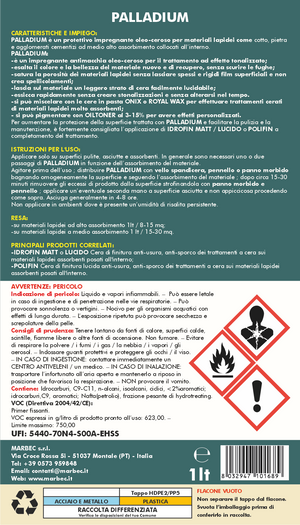 Trattamento cotto PALLADIUM   1LT