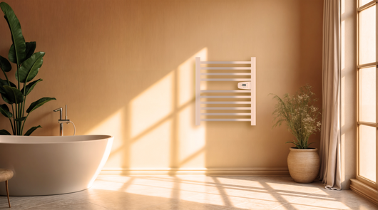 Scaldasalviette elettrico senza liquidi Bestherm Hestia 300W, H.62 x L.54 cm