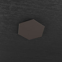 HEXAGON APPLIQUE-PLAFONIERA DECORATIVO MARRONE 1142-1D-MA