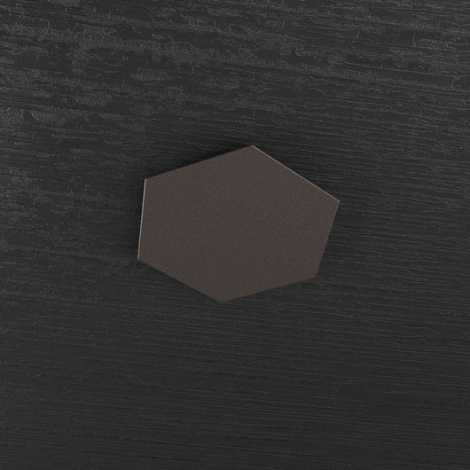 HEXAGON APPLIQUE-PLAFONIERA DECORATIVO MARRONE 1142-1D-MA