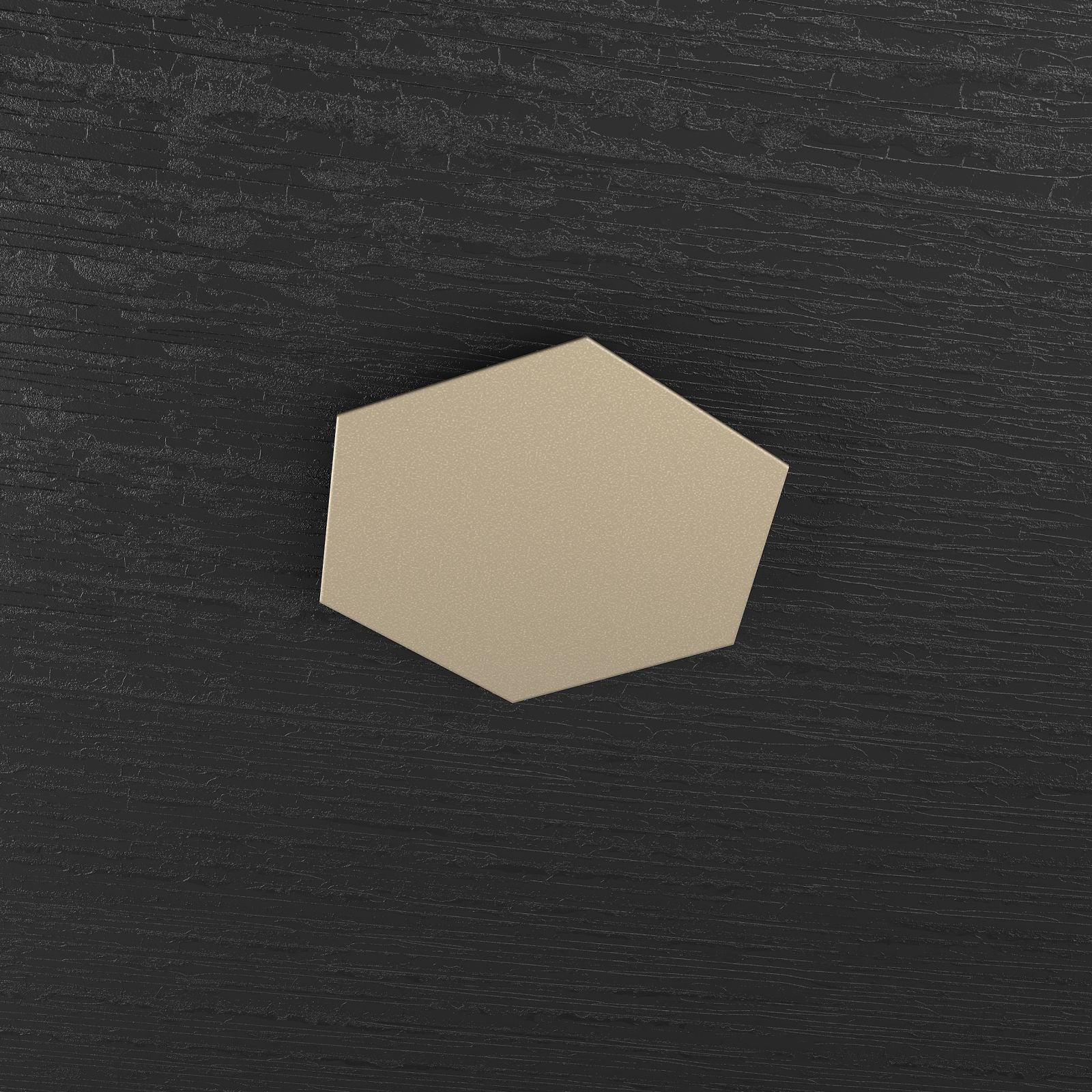 HEXAGON APPLIQUE-PLAFONIERA DECORATIVO SABBIA 1142-1D-SA