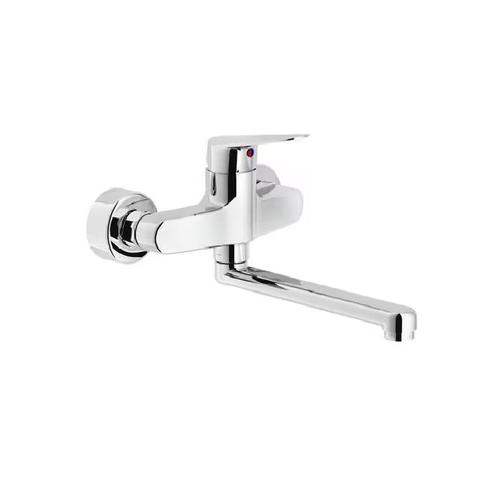 Miscelatore lavello a parete Nobili HOF Cromo