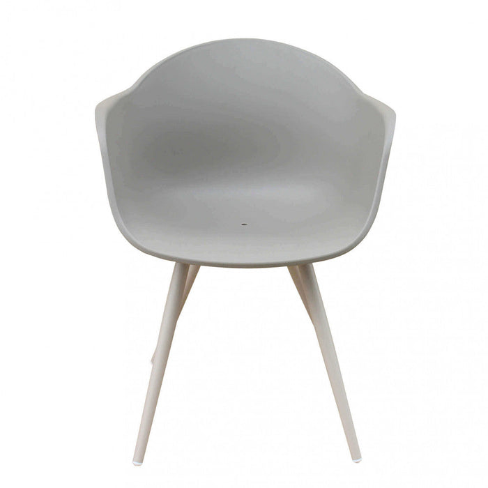 Sedia Sestriere 61x61x80 h cm in Plastica Tortora