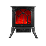 Bimar Caminetto Elettrico HFP02 Pavimento Effetto Fiamma 3 Lati Resistenza Ceramica Termostato Timer