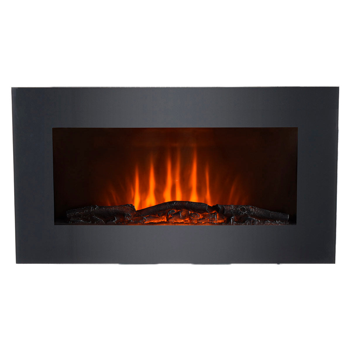 Bimar Caminetto Elettrico Parete HFP10 EF246 Telecomando Effetto Fiamma LED Potenza Regolabile