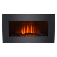 Bimar Caminetto Elettrico Parete HFP10 EF246 Telecomando Effetto Fiamma LED Potenza Regolabile