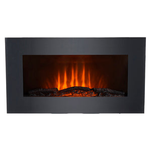 Bimar Caminetto Elettrico Parete HFP10 EF246 Telecomando Effetto Fiamma LED Potenza Regolabile