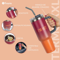 Thermos XXL con scritta "I'm hot"
