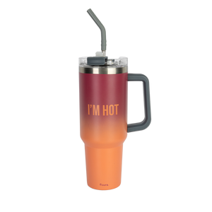 Thermos XXL con scritta "I'm hot"