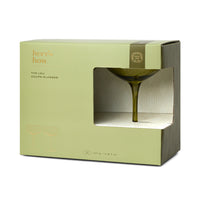 The Lou -  Bicchiere Coupe - Set Da 2 Colore Oliva