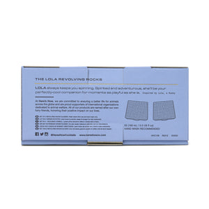The Lola Revolving Rocks Glass -  set da 2 bicchieri da whisky girevoli