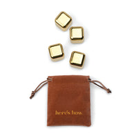 Set da 4 Raffreddatori per Cocktail - The Ruby in Oro